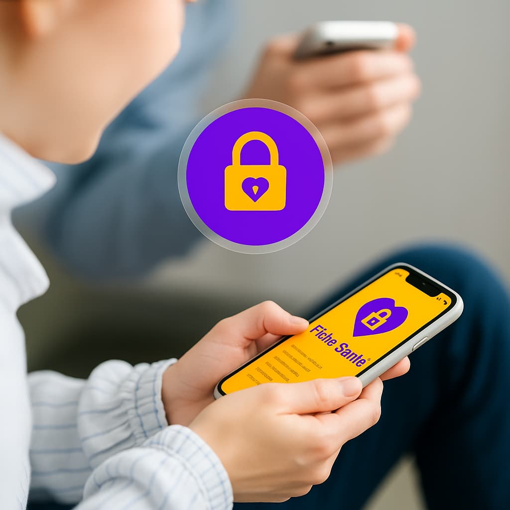 Application fiche sante et securite numerique